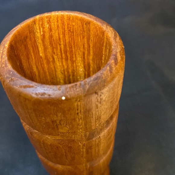 Hand Made Wooden Candle Holder - Picture 6 of 6